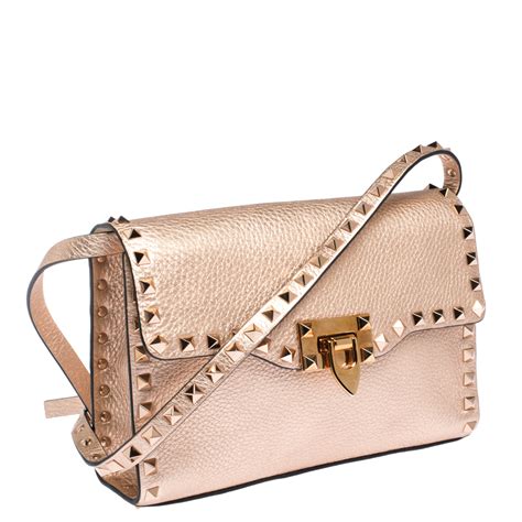 rose gold leather handbags.